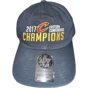 47' Brand Hat Cap Adjustable Cleveland CAVALIERS  2017 NBA Eastern Conference